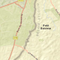 Quiévrechain Street Map