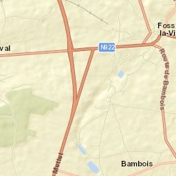 Fosses-la-Ville Street Map