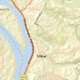 Niederwerth Street Map
