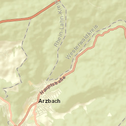 Arzbach Street Map