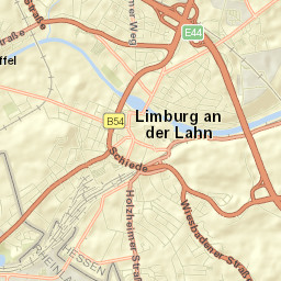 Limburg an der Lahn Street Map
