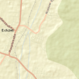 Echzell Street Map