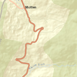 Motten Street Map