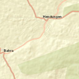 Hendungen Street Map