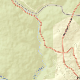 Nordhalben Street Map