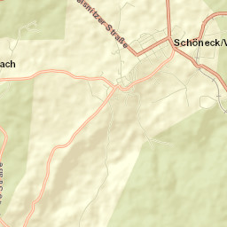 Pöhl Street Map
