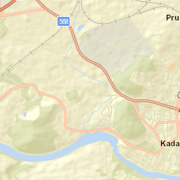 Kadaň Street Map