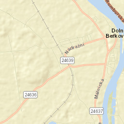 Dolní Beřkovice Street Map