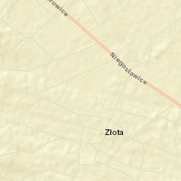 Złota Street Map