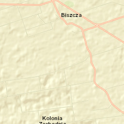 Biszcza Street Map