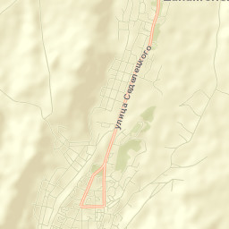 Zakamensk Street Map