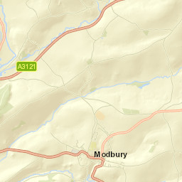 Modbury Street Map