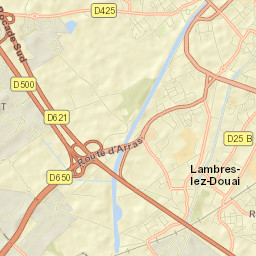 Lambres-lez-Douai Street Map