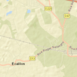 Écaillon Street Map