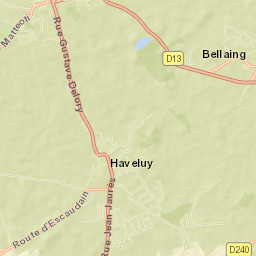 Haveluy Street Map