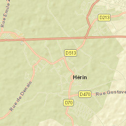 Aubry-du-Hainaut Street Map