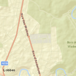 Lobbes Street Map