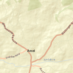 Amblève Street Map