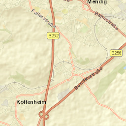 Mendig Street Map