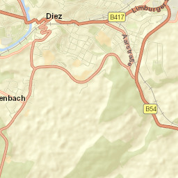 Birlenbach Street Map