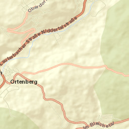 Ortenberg Street Map