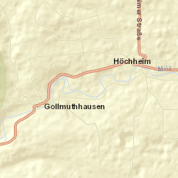Höchheim Street Map