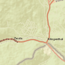 Klingenthal Street Map