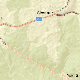 Abertamy Street Map