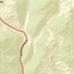 Jáchymov Street Map