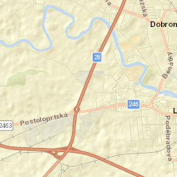 Dobroměřice Street Map