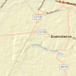 Ostroměř Street Map