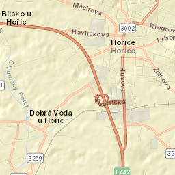 Hořice Street Map