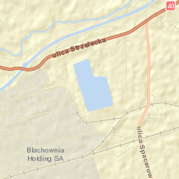 Sławięcice Street Map