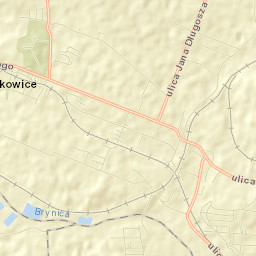 Wojkowice Street Map