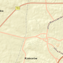 Powiat miechowski Street Map
