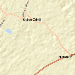 Solec-Zdrój Street Map