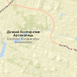 Kriukivschina Street Map