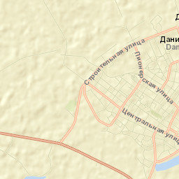 Danilovka Volgograd Oblast Street Map