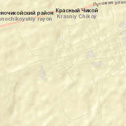 Krasnyy Chikoy Street Map