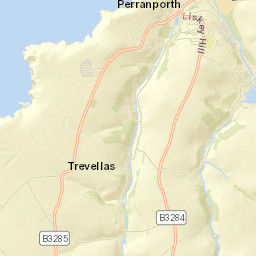 Perranporth Street Map