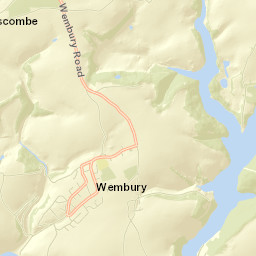 Wembury Street Map