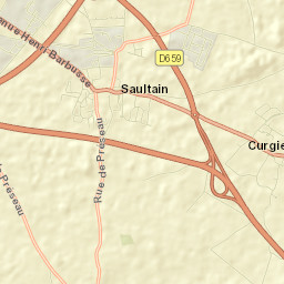 Saultain Street Map