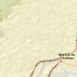 Merbes-le-Château Street Map