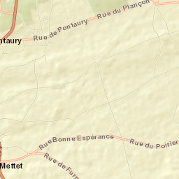 Mettet Street Map