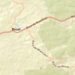 Province de Namur Street Map