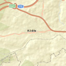 Köditz Street Map