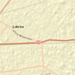 Lubrza Street Map