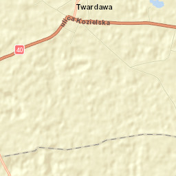 Twardawa Street Map