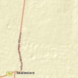 Skalbmierz Street Map