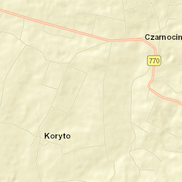 Czarnocin Street Map
